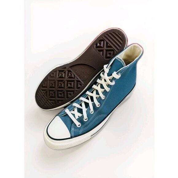 Converse Chuck 70 High Top Teal Universe/Egret/Black  A05589C US M 12, EUR 46.5 - Picture 6 of 12